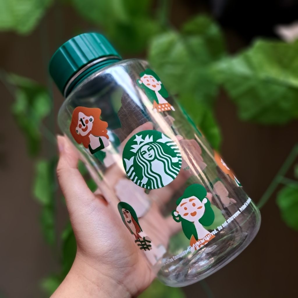 Starbucks Tumbler People Illustration Series 500ml - Botol Minum Starbucks Limited Edition