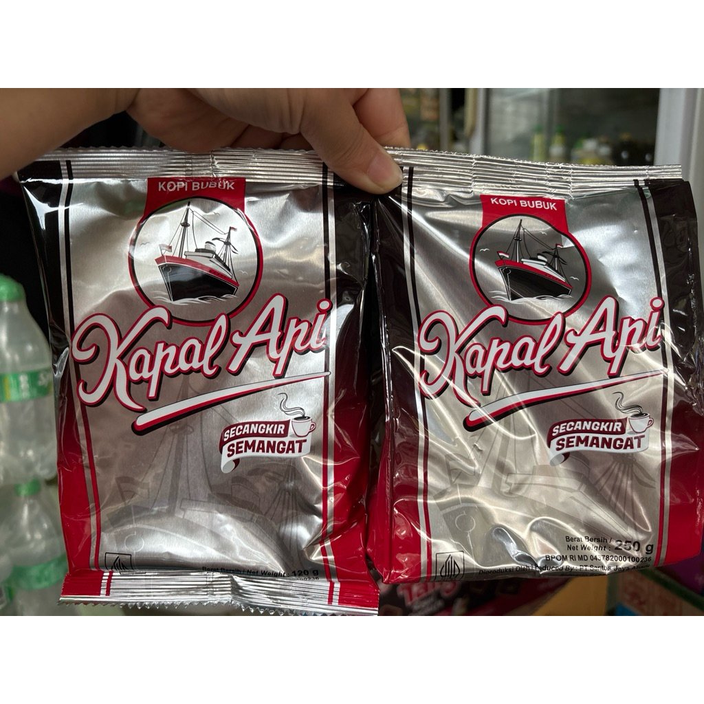 kopi kapal api silver bubuk 120gr dan 250gr
