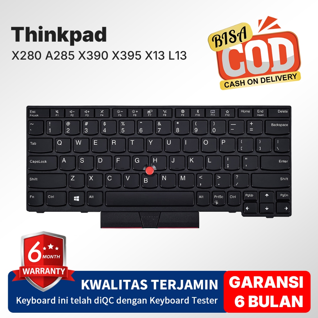 Keyboard Laptop Lnvo Thinkpad X280, A285, X390, X395, X13,L13 Gen 1, L13 Yoga Gen 1,X13 Gen 1