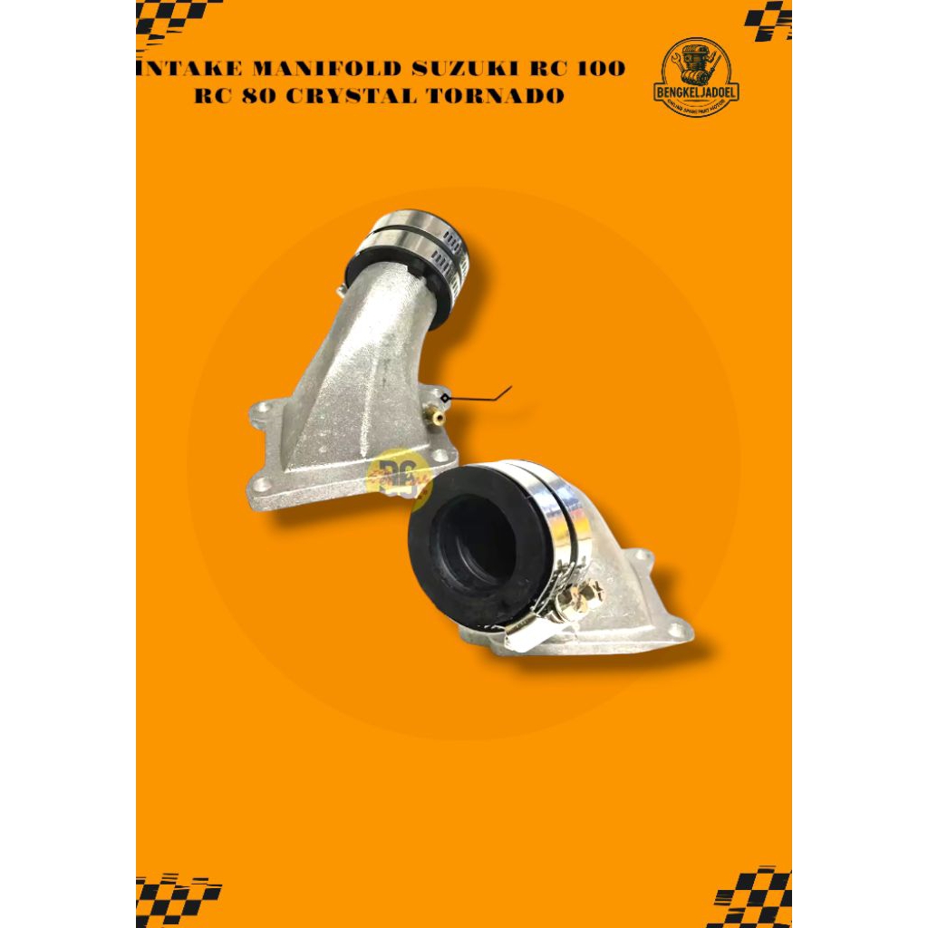 INTAKE MANIFOLD SUZUKI RC 100  RC 80 CRYSTAL TORNADO