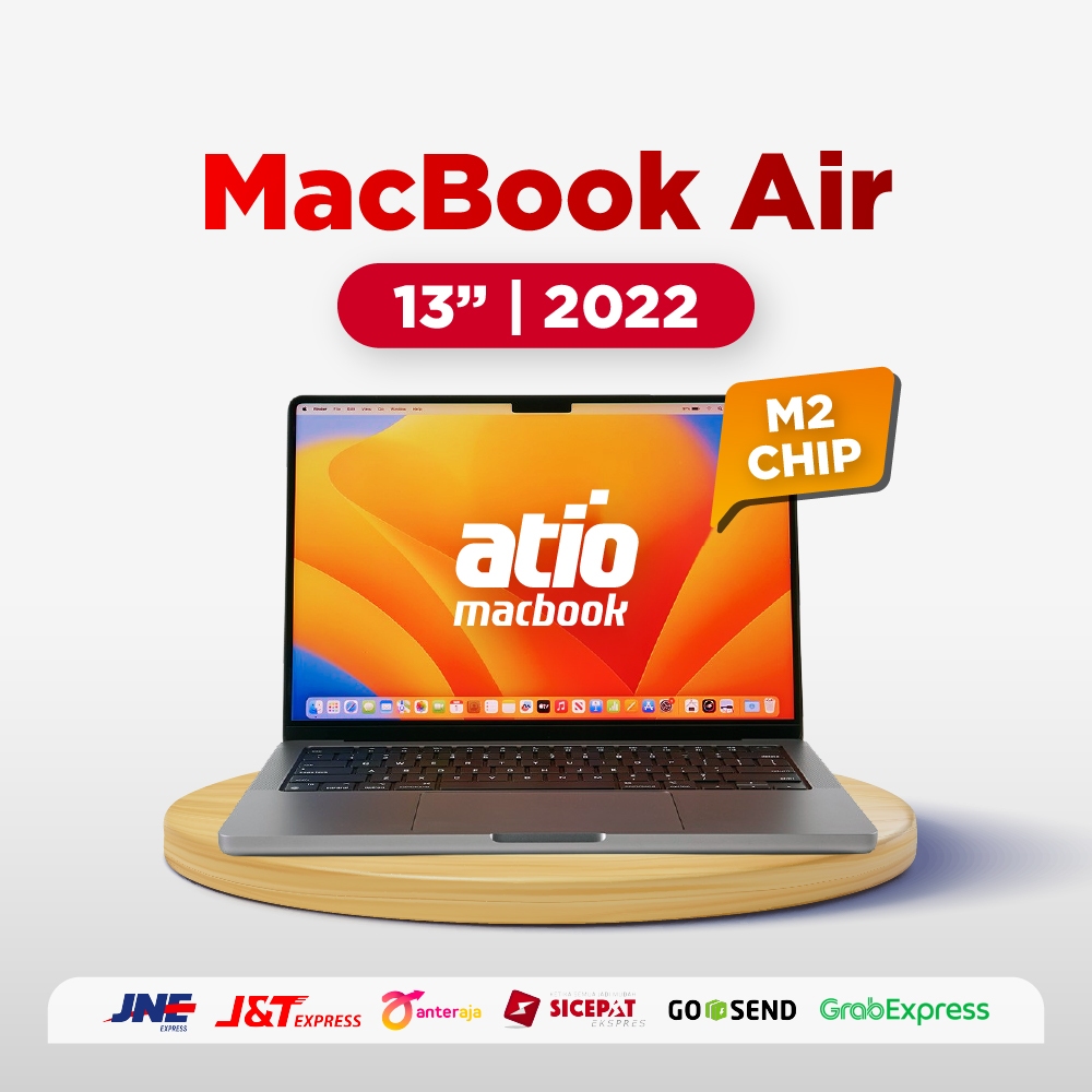 MACBOOK AIR 2022 CHIP M2 13 INCH RAM 8/16 GB SSD 256/512 GB
