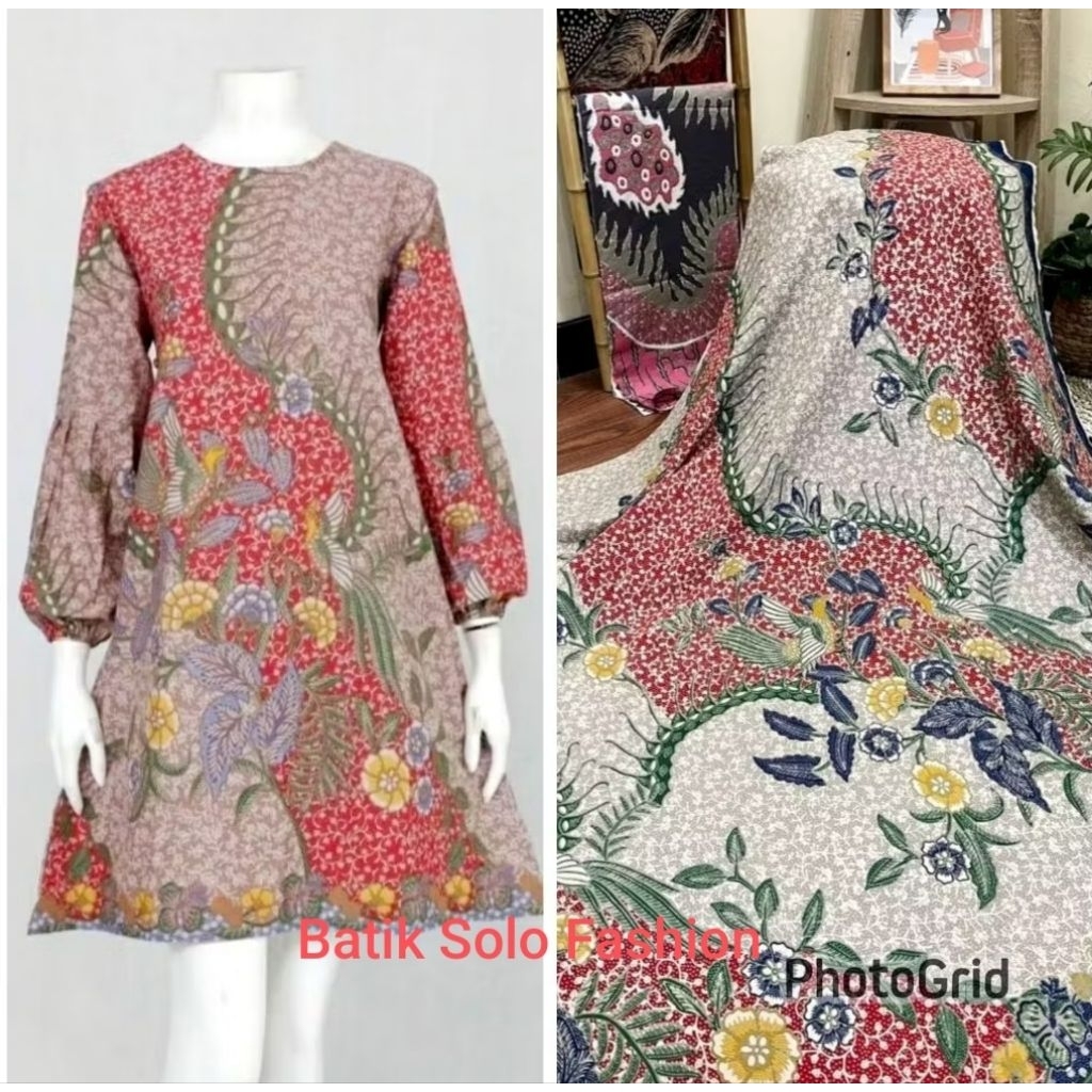 Kain Batik Katun Prima Motif Bunga