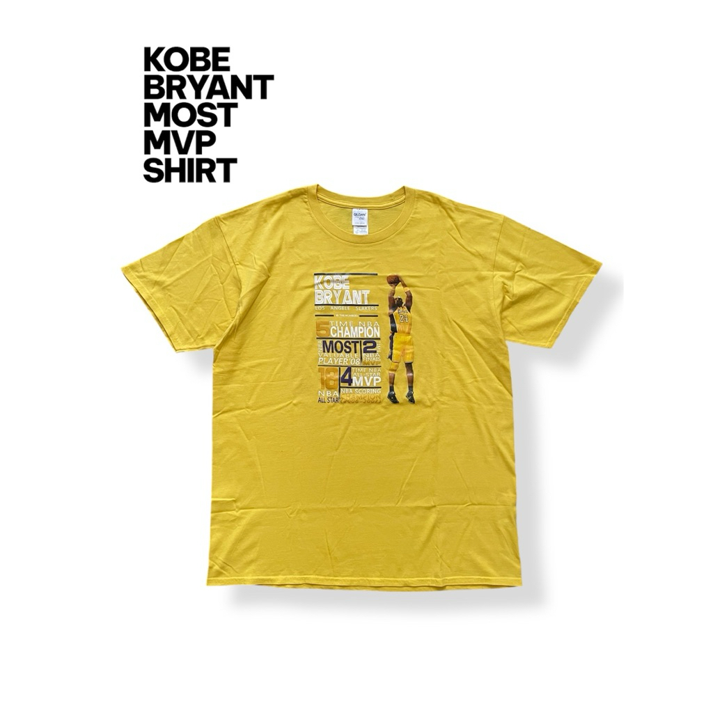 Kaos pendek kobe bryant by gildan size fit XL Second original