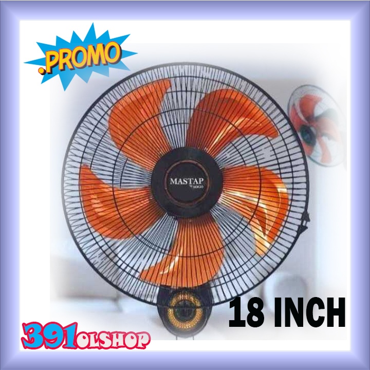 Kipas Angin Dinding Besi Wall Fan MASTAP / SOGO 18 Inch 18" Tornado FAN M-1801 Baling Besi