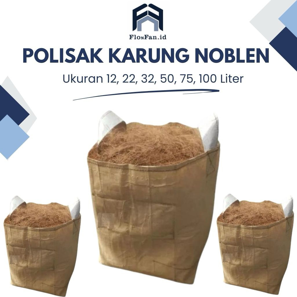 Polisak Planterbag Karung Noblen - PlanterBag Cokelat
