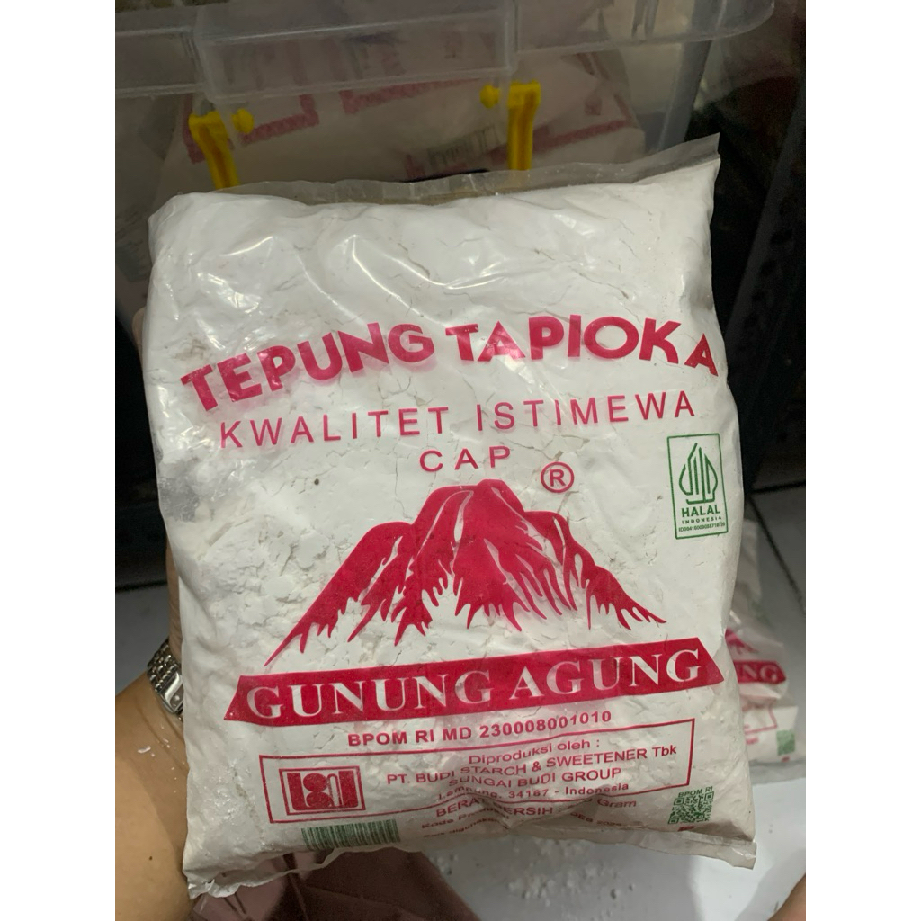 tepung tapioka gunung agung 500 gram