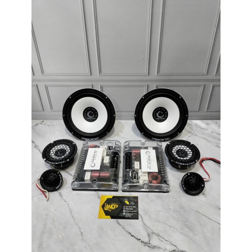 speaker 3way crescendo evolution one w1x2 like new SQ LOVERS