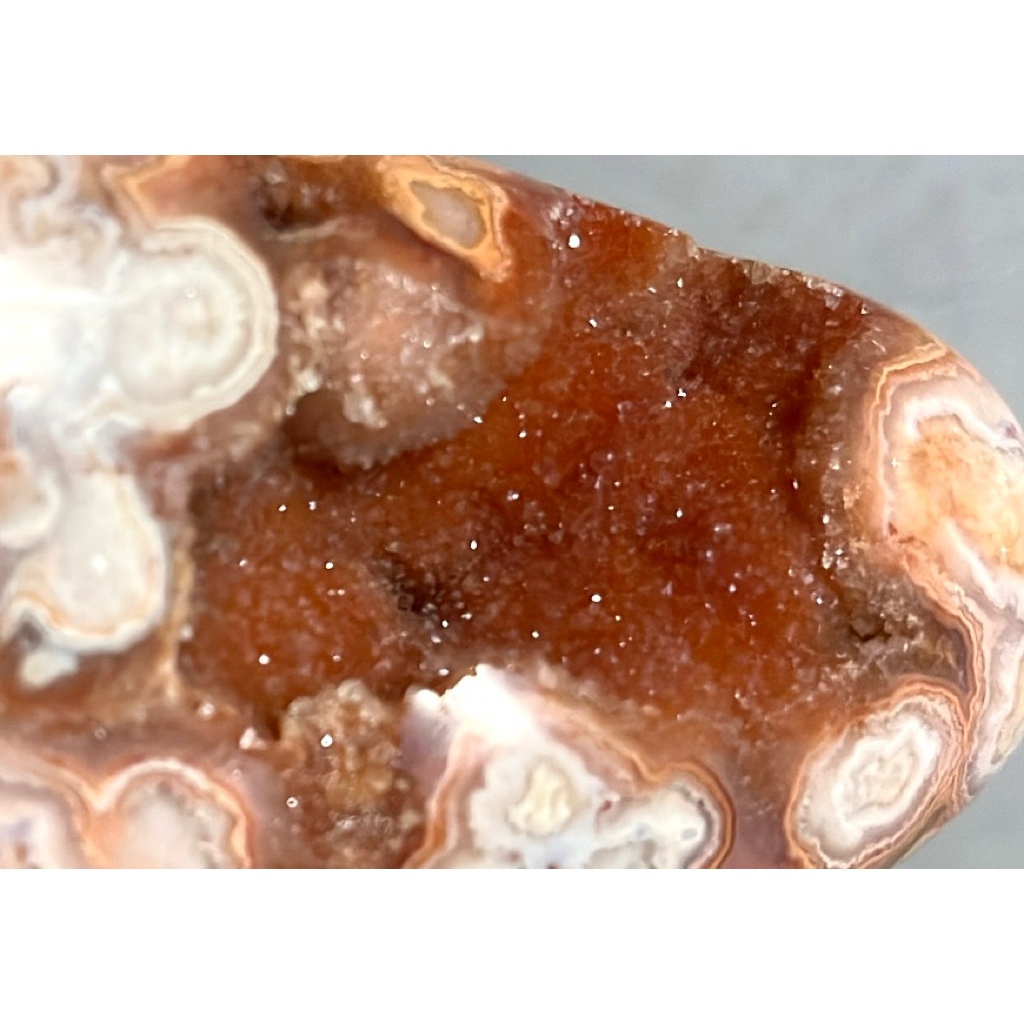 Natural Druzy Geode [RARE], Quartz, Druzy Crystal Geode, Batu Kristal Alam