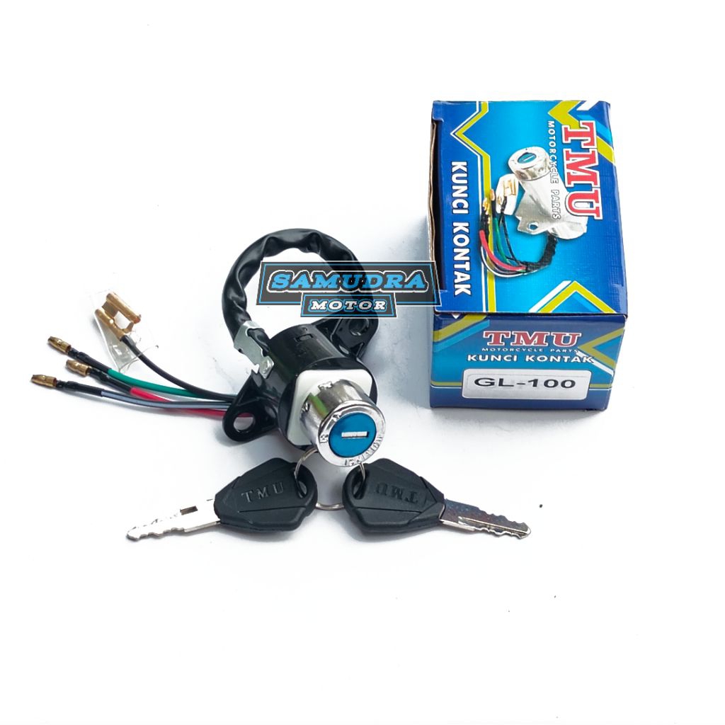 Kunci Kontak Honda GL 100 Gl 125 GL100 GL125 Kabel 4 Original TMU