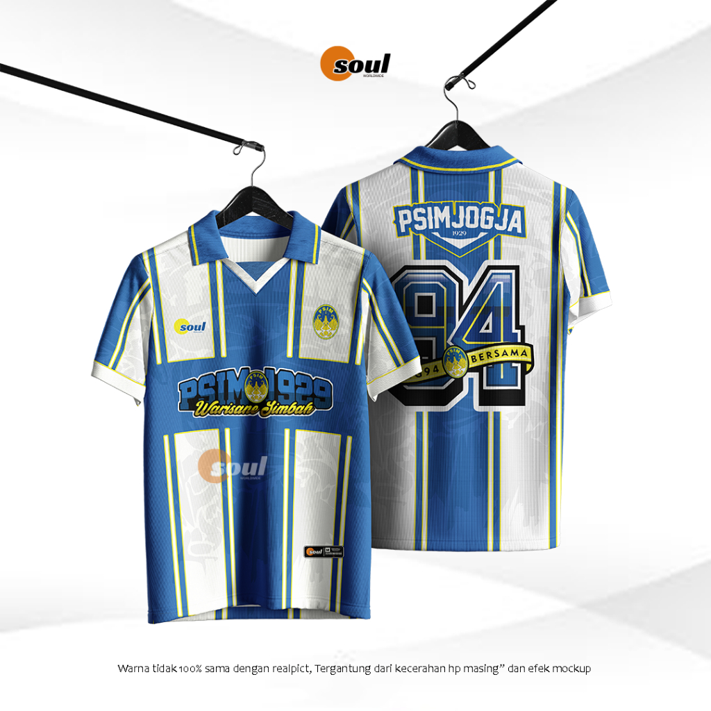 Jersey PSIM Mataram Jersey Retro Psim Jersey Futsal Jersey Bola