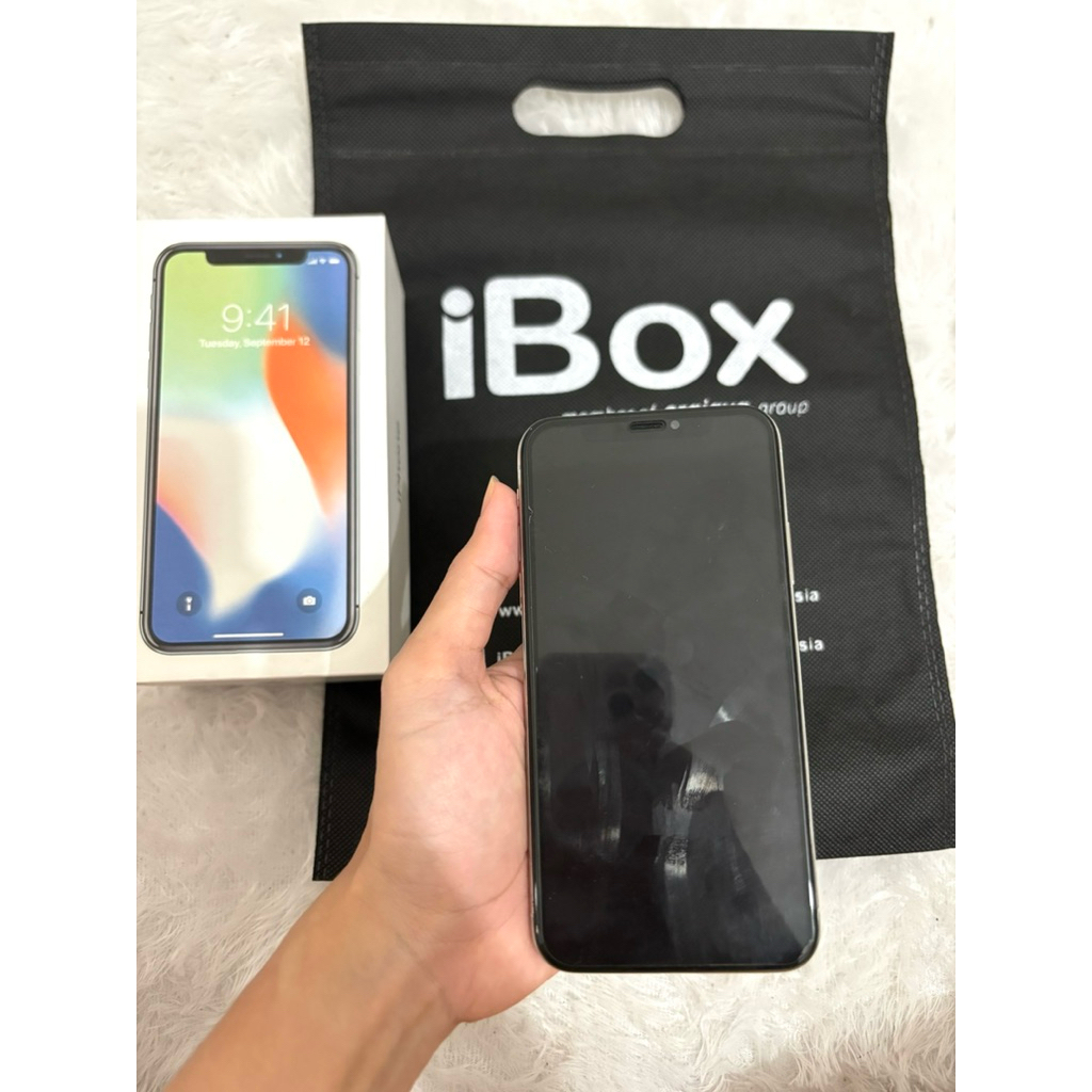 Iphone X 64GB Fullset (Ex IBox)