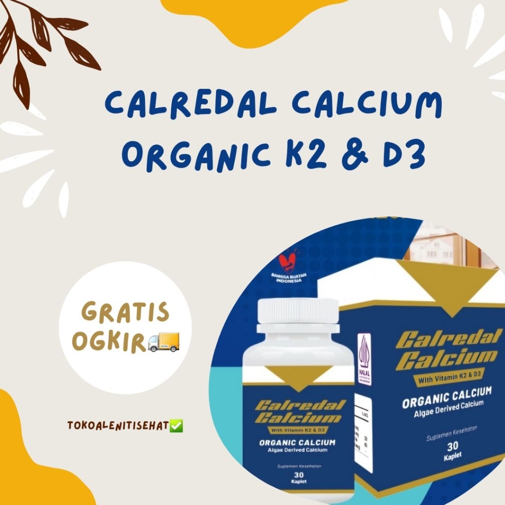 CALCIUM CALREDAL 30 TAB (KALSIUM ORGANIK D3)