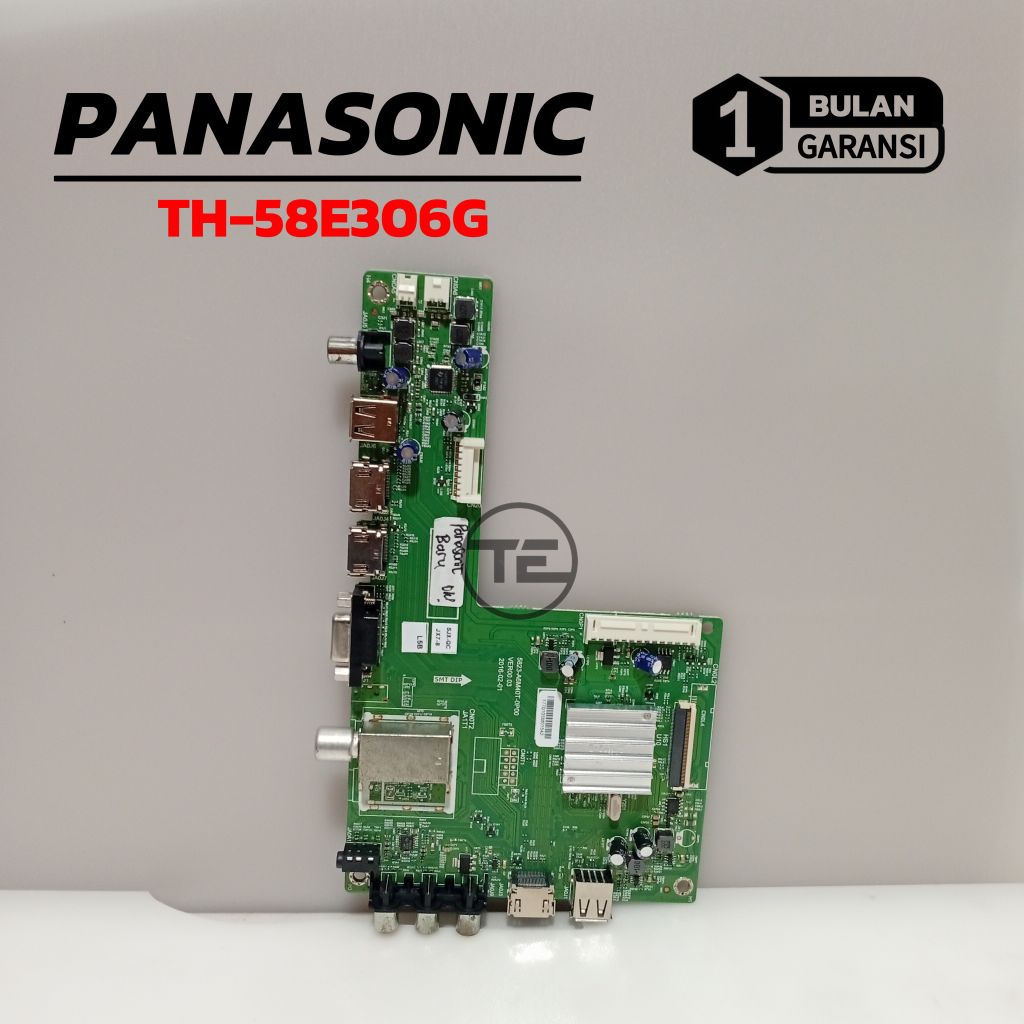 MB PANASONIC TH-58E306G MOTHERBOARD PANASONIC TH 58E306G MAINBOARD MESIN TV LED PANASONIC