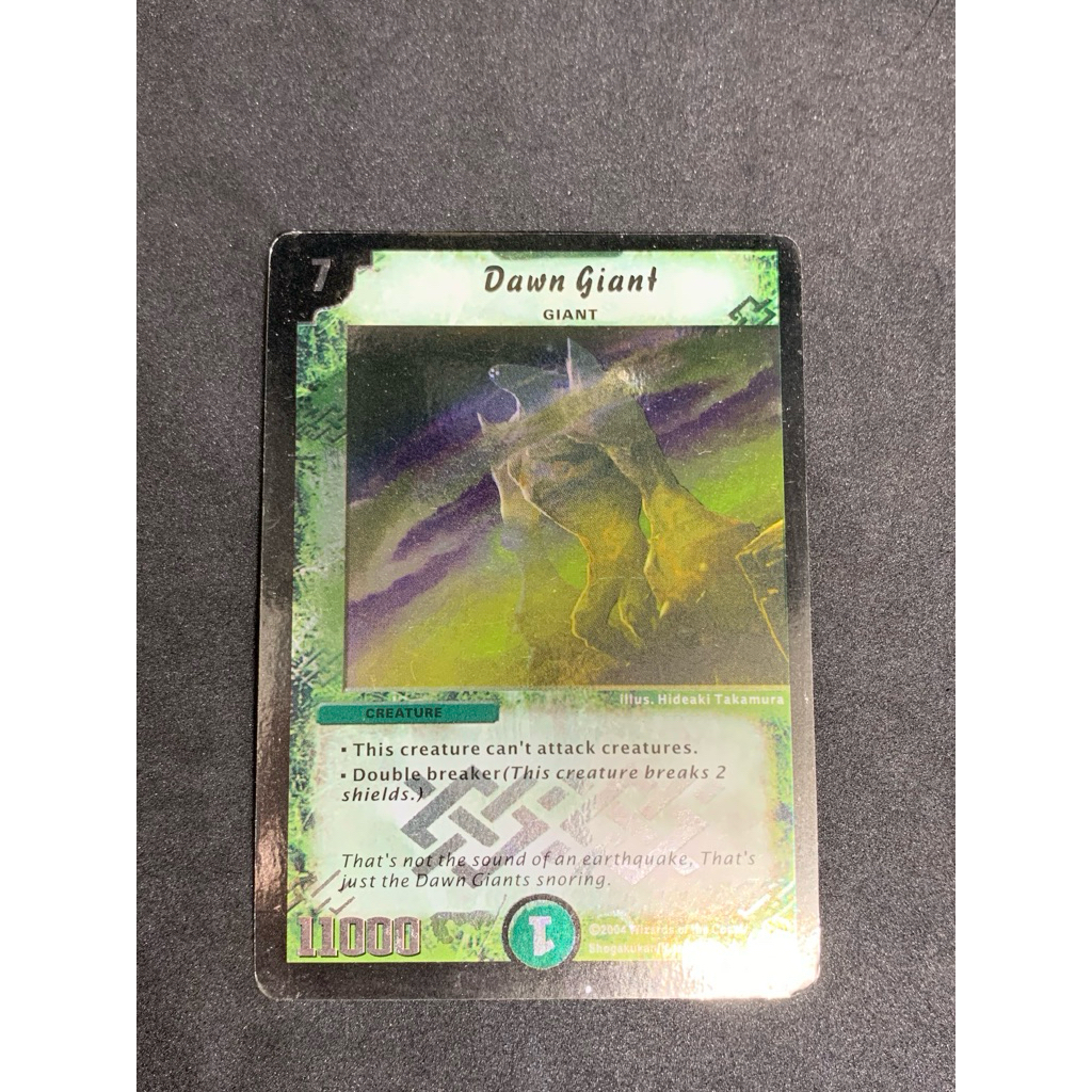 kartu duel master - dawn giant