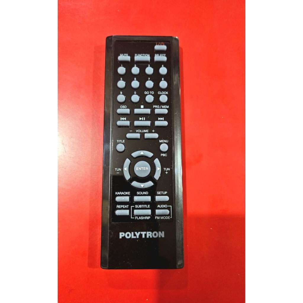 REMOT COMPO AUDIO POLYTRON PDA 560 / EXCEL ORIGINAL HITAM