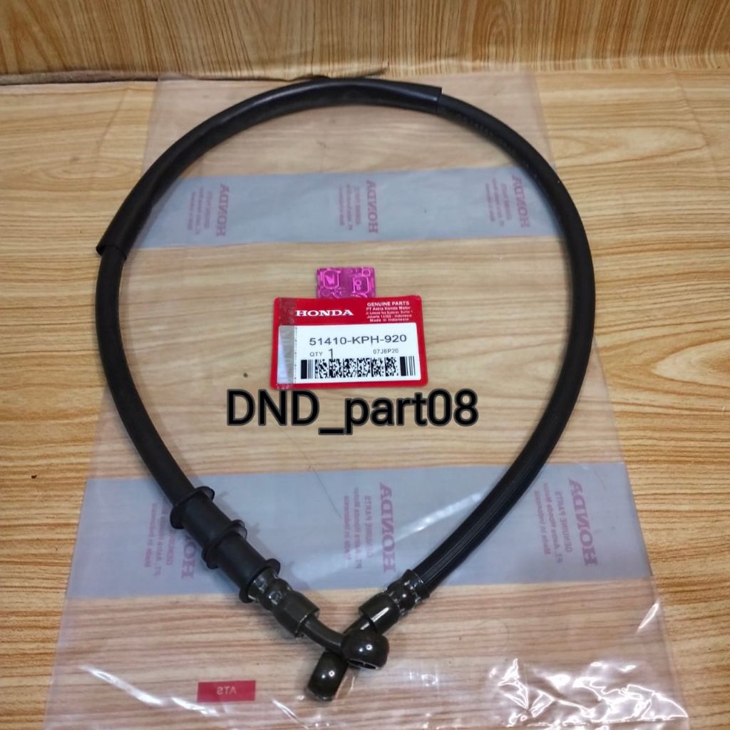 Selang Rem Cakram Depan Honda Supra X 125, Kharisma Blade ORI KPH