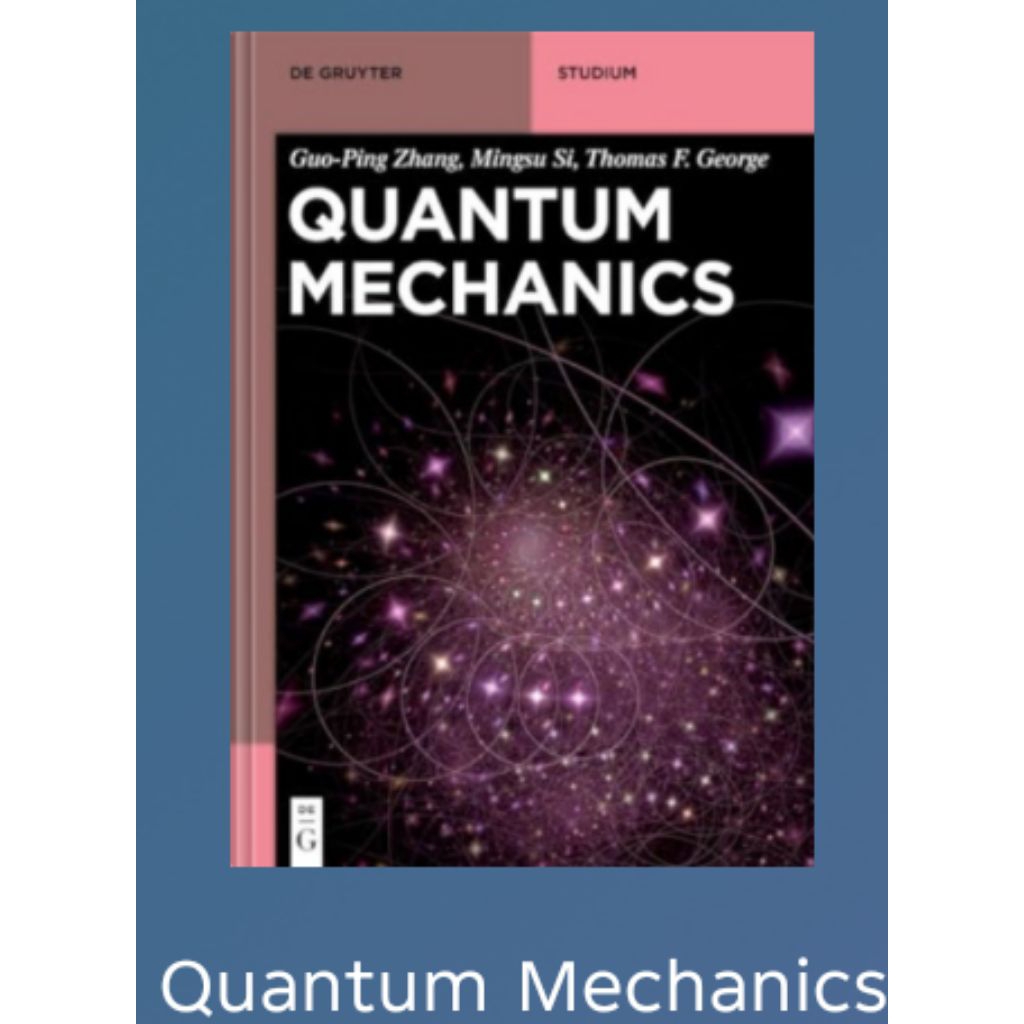 BUKU Quantum Mechanics