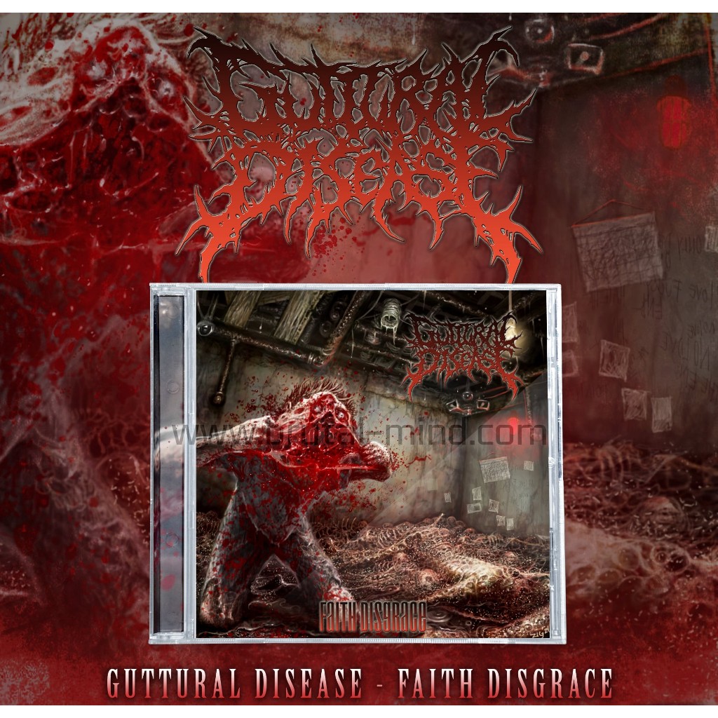 ORIGINAL CD GUTTURAL DISEASE - Faith Disgrace