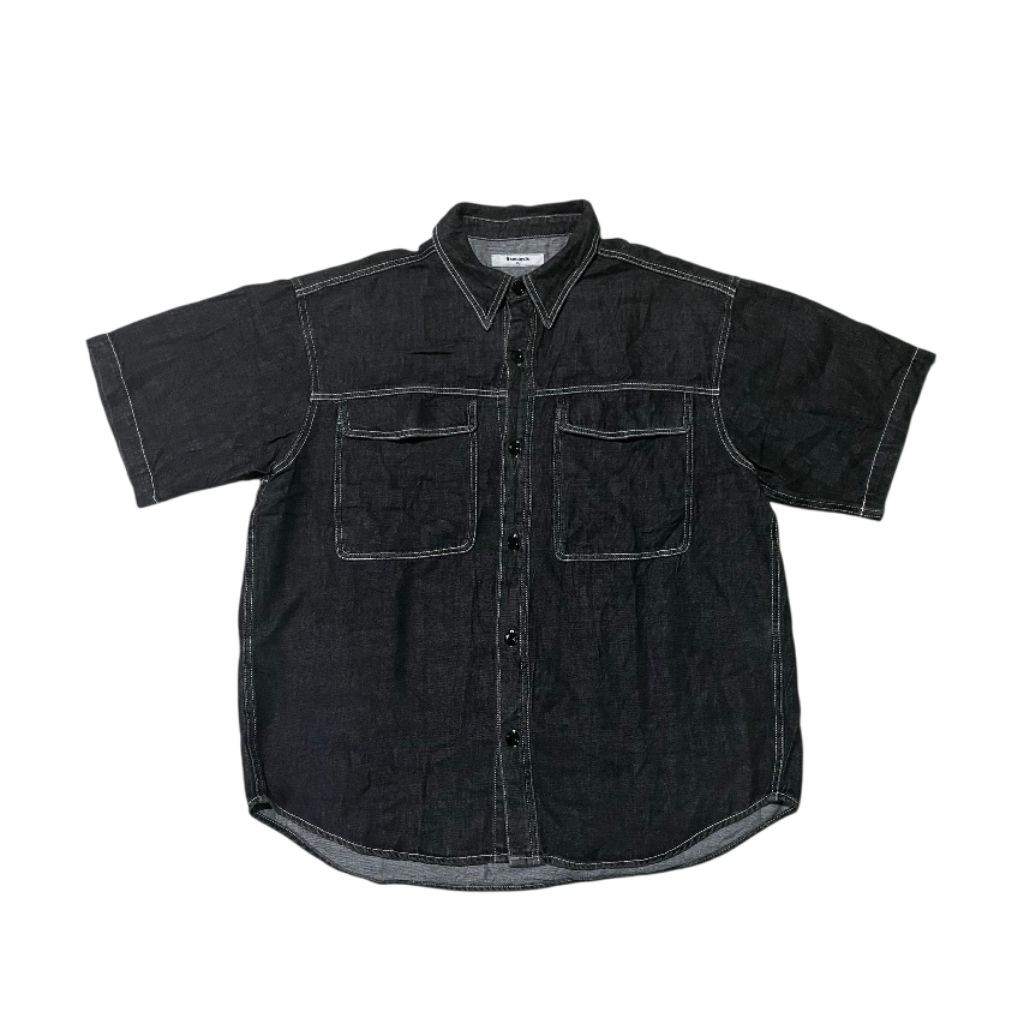 Kemeja denim 8 seconds y2k depopy2k depopseller city boy street wear kemeja oversize kemeja boxy