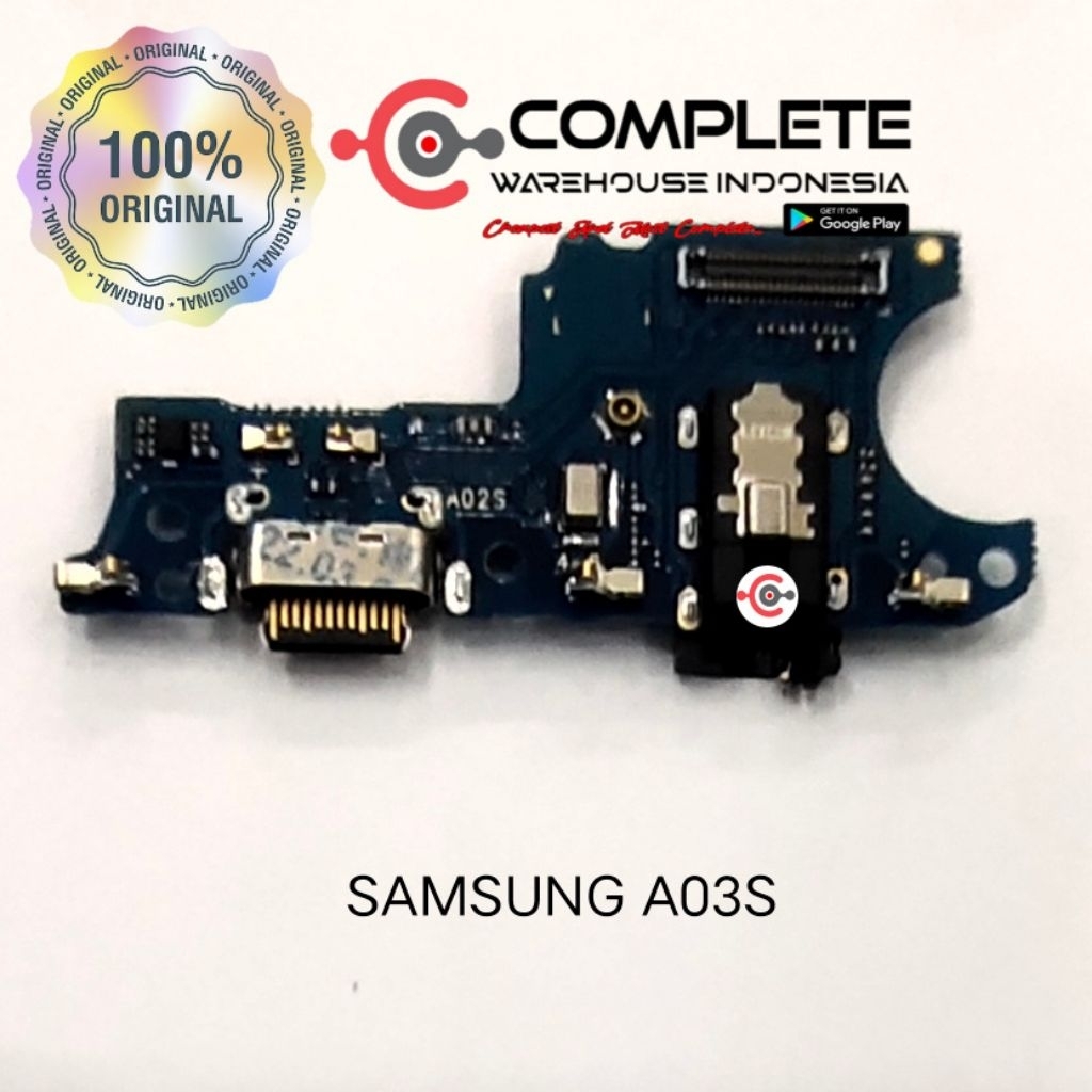 BOARD CAS SAMSUNG A03S / SAMSUNG A02S KONEKTOR CAS A02S / A03S ORIGINAL