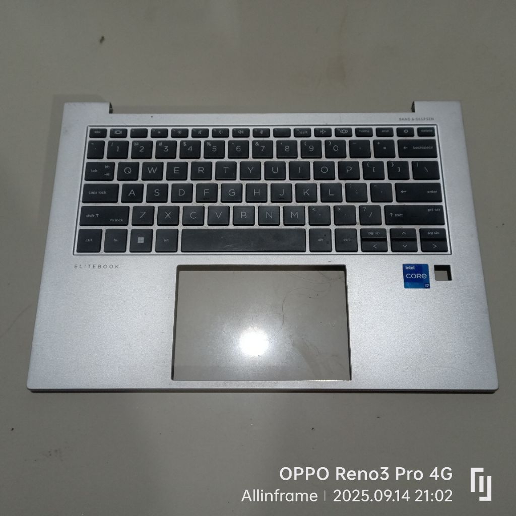 Frame + Keyboard laptop HP ELITEBOOK 840 G9 845 G9 backlight
