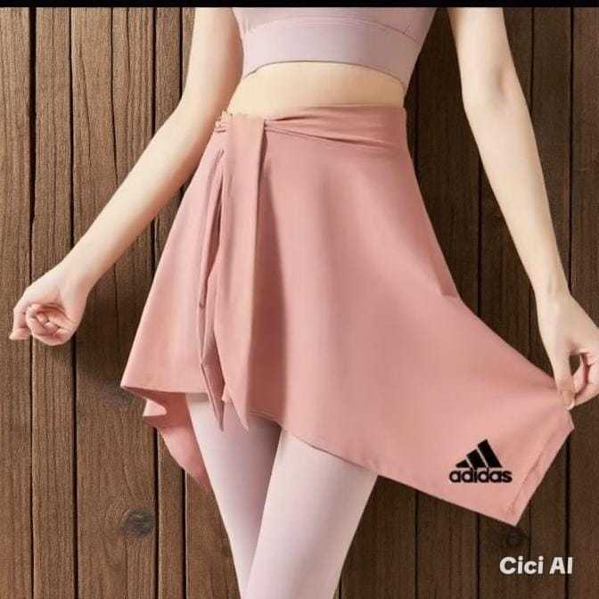Rok Wanita Penutup Pinggul untuk Legging - Booty Cover Sporty Skirt Termurah di Shopee | Promo