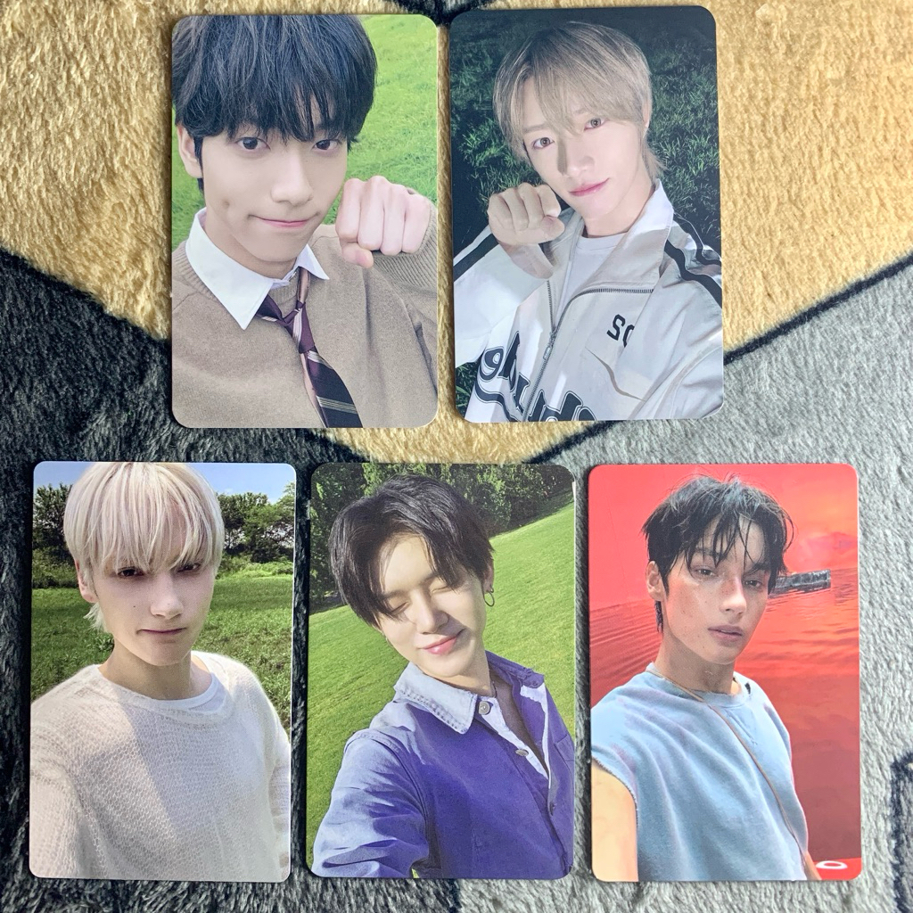 PC Photocard TXT Soobin Yeonjun Beomgyu Taehyun Hueningkai Countingstar Showcase Merch APM Message