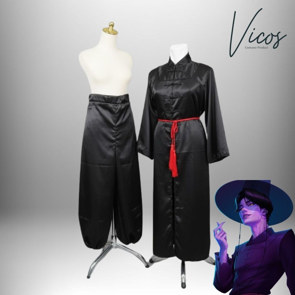 Kostum Cosplay KPop Demon Hunter - Hanbook