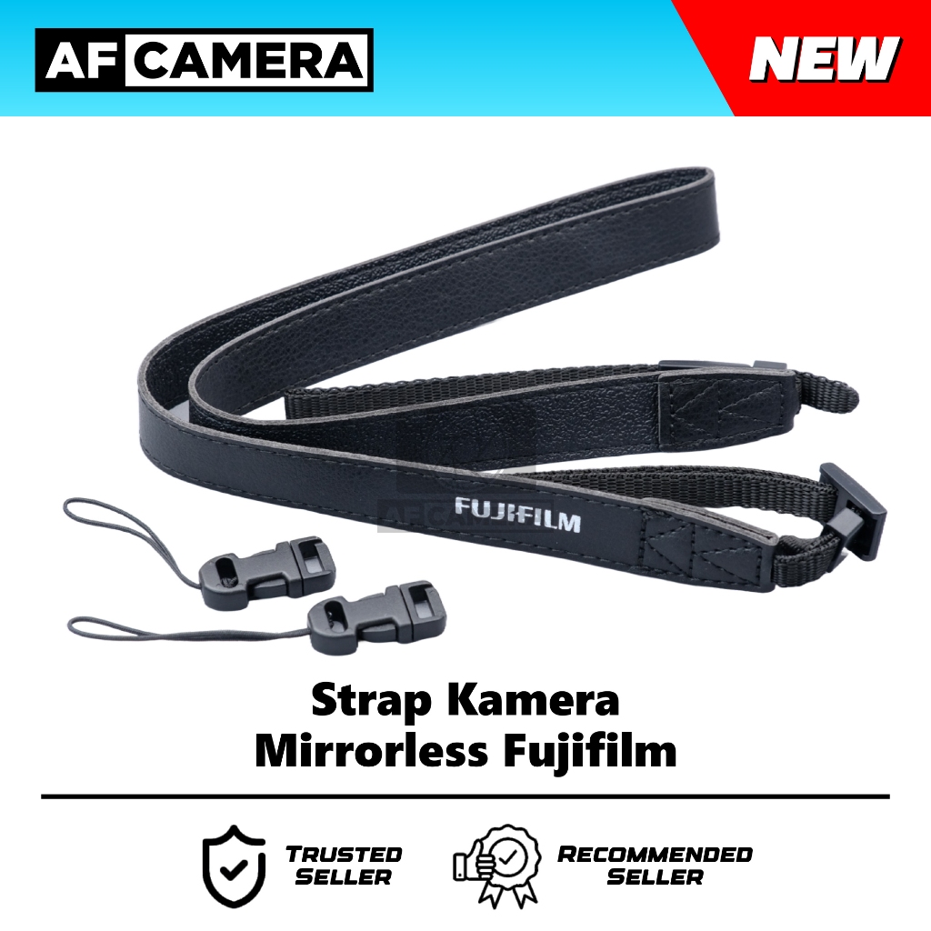 Strap Tali Kamera Mirrorless Fujifilm Neck Strap Fuji XA2 XA3 XA5 XA7 XA10 XA20 XT10 XT20 XT30 XT50 