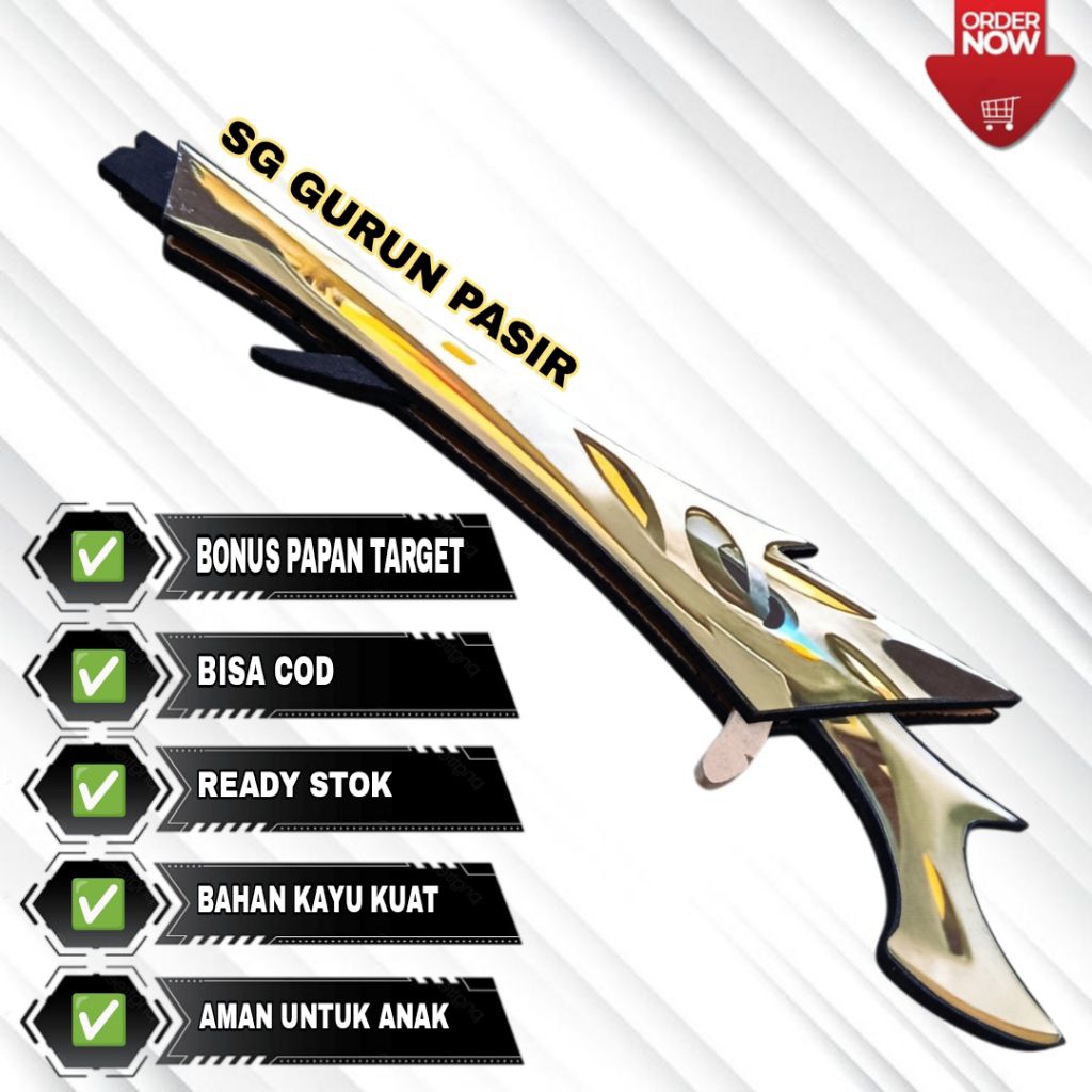 SG GURUN PASIR MAINAN TEMBAKAN ANAK FF