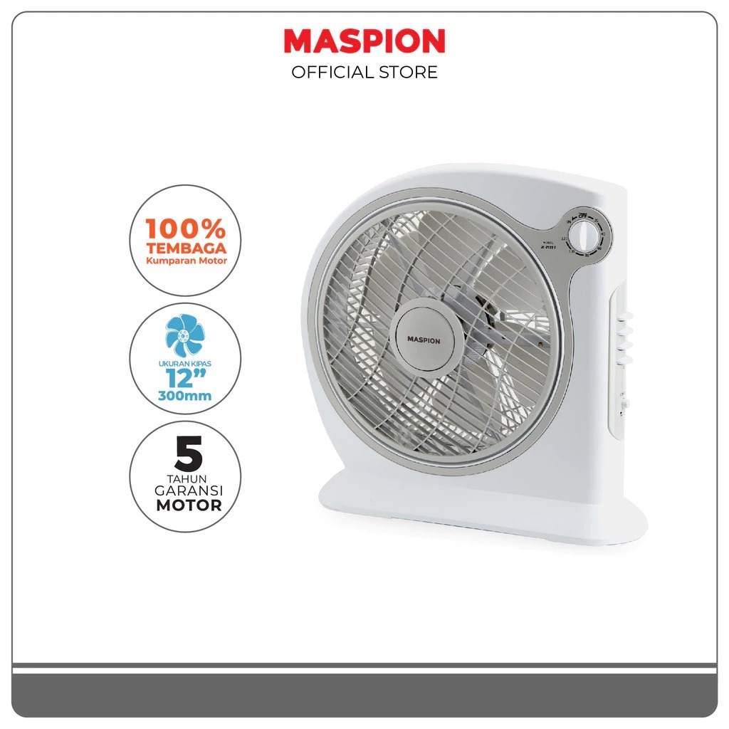 Maspion Kipas Angin Kotak Box Fan 12 Inch JF-2122 T