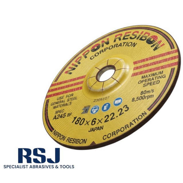 batu gerinda poles 7 inch x 6 mm Nippon resibon