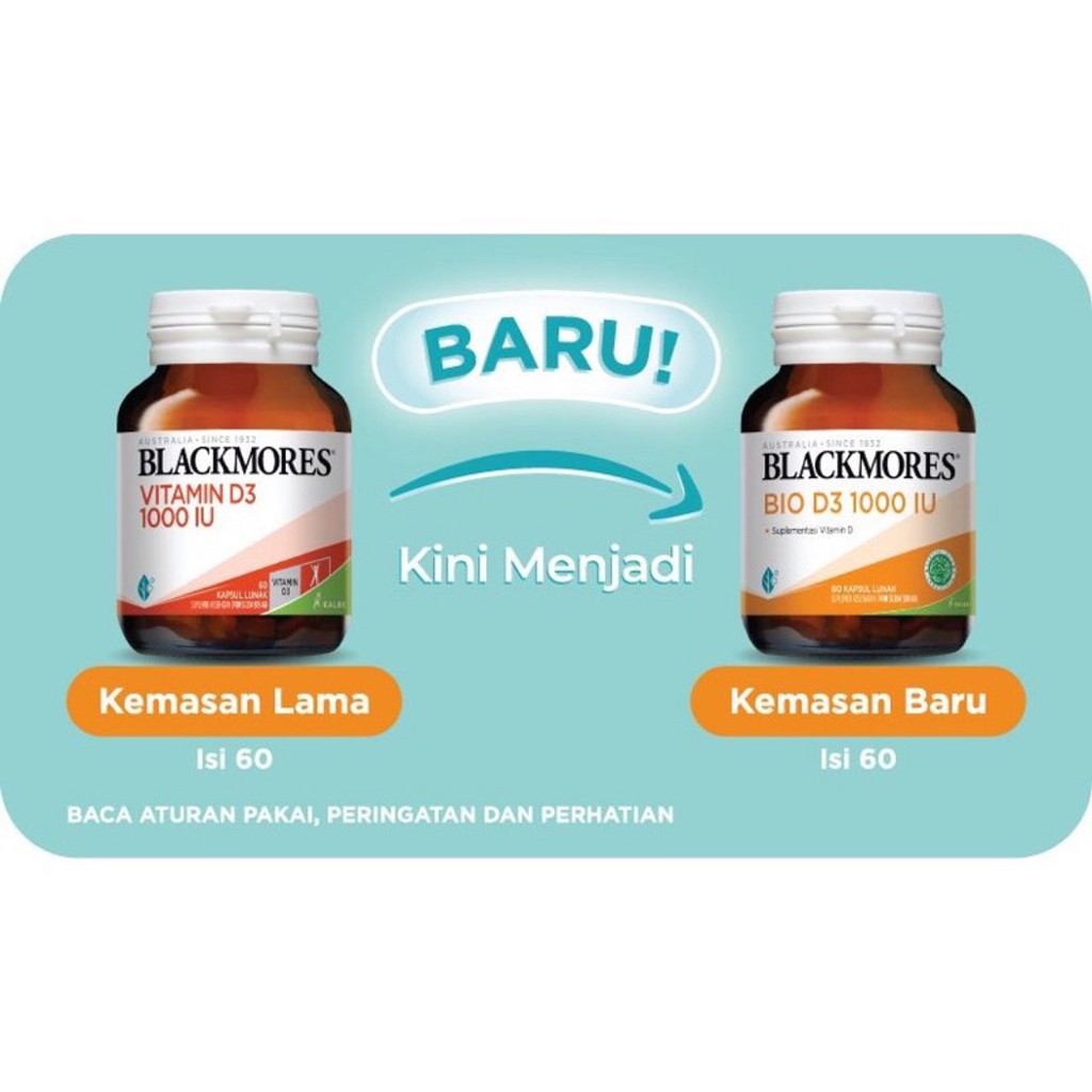 Blackmores Vitamin D3 1000 IU