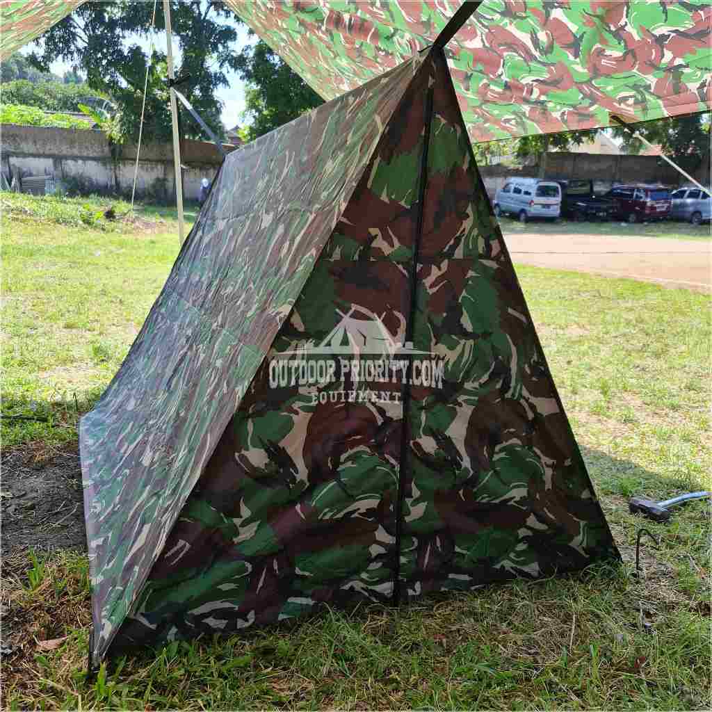 Tenda Perorangan - Tenda TNI - Kemah - Army