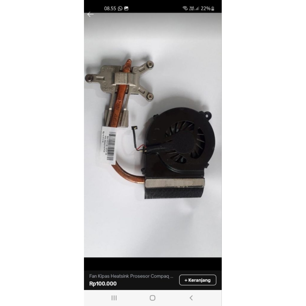 Fan Kipas Heatsink Compaq CQ42