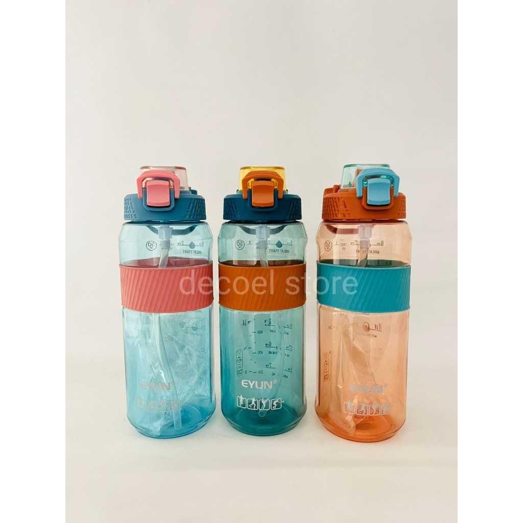 YY-262 Eyun 1500 ML Original Asli 100% Plastic Water Bottle Botol Air Plastik