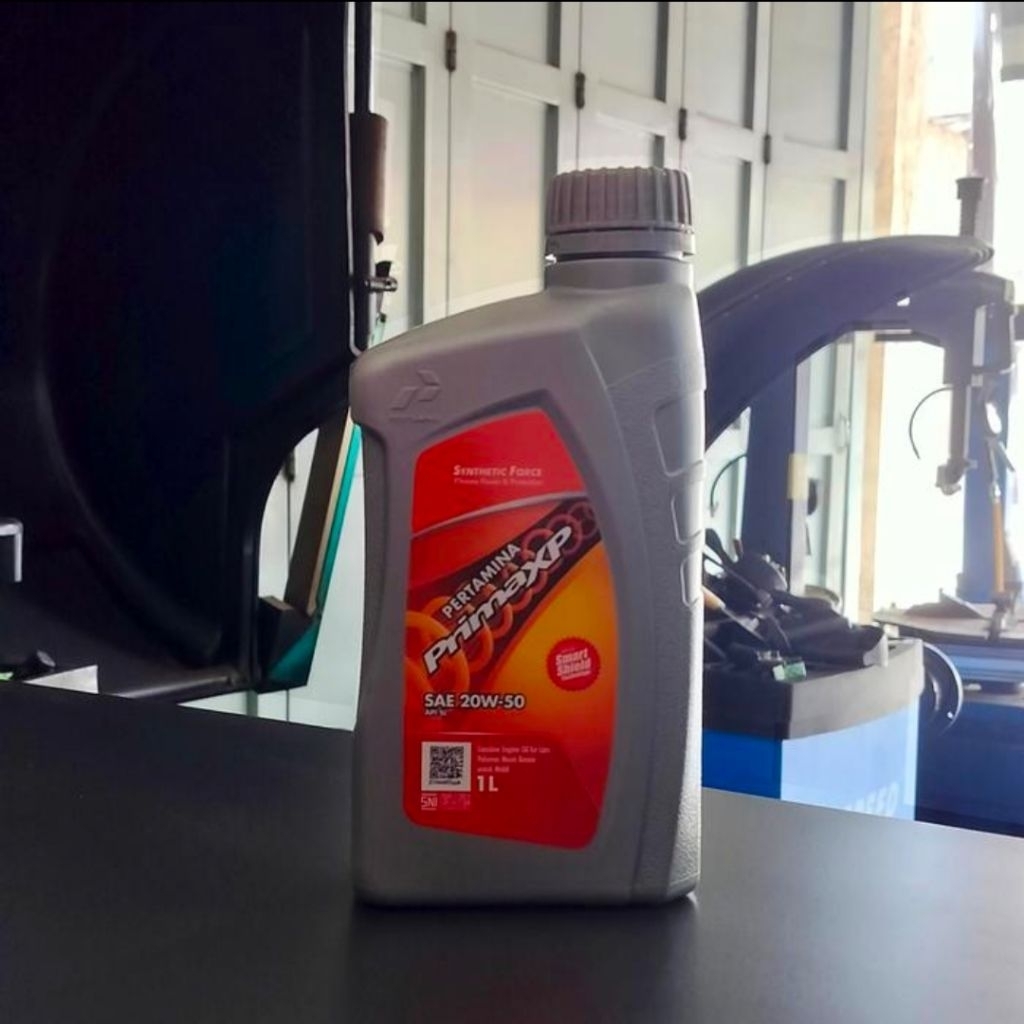 Oli mesin bensin Pertamina Prima XP 20W-50