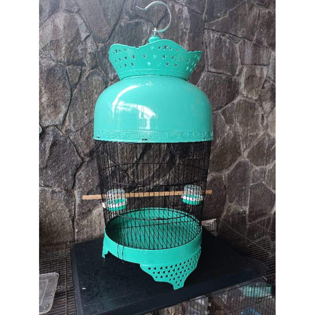 Sangkar kandang burung perkutut fullset sangkar perkutut mahkota