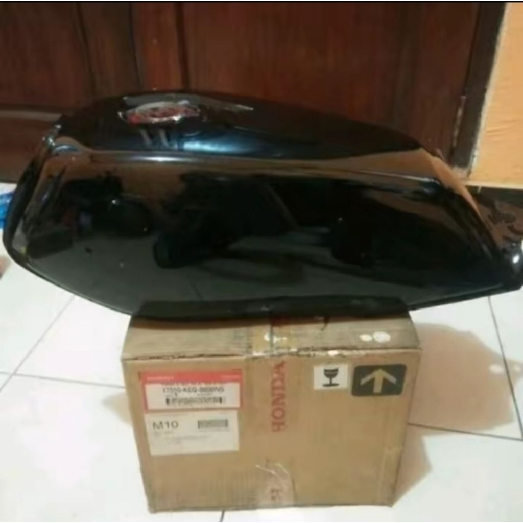 tangki tengki TANK FUEL HITAM Honda glmax gl max glpro gl pro ORI AHM 17510-KEG-880BNS