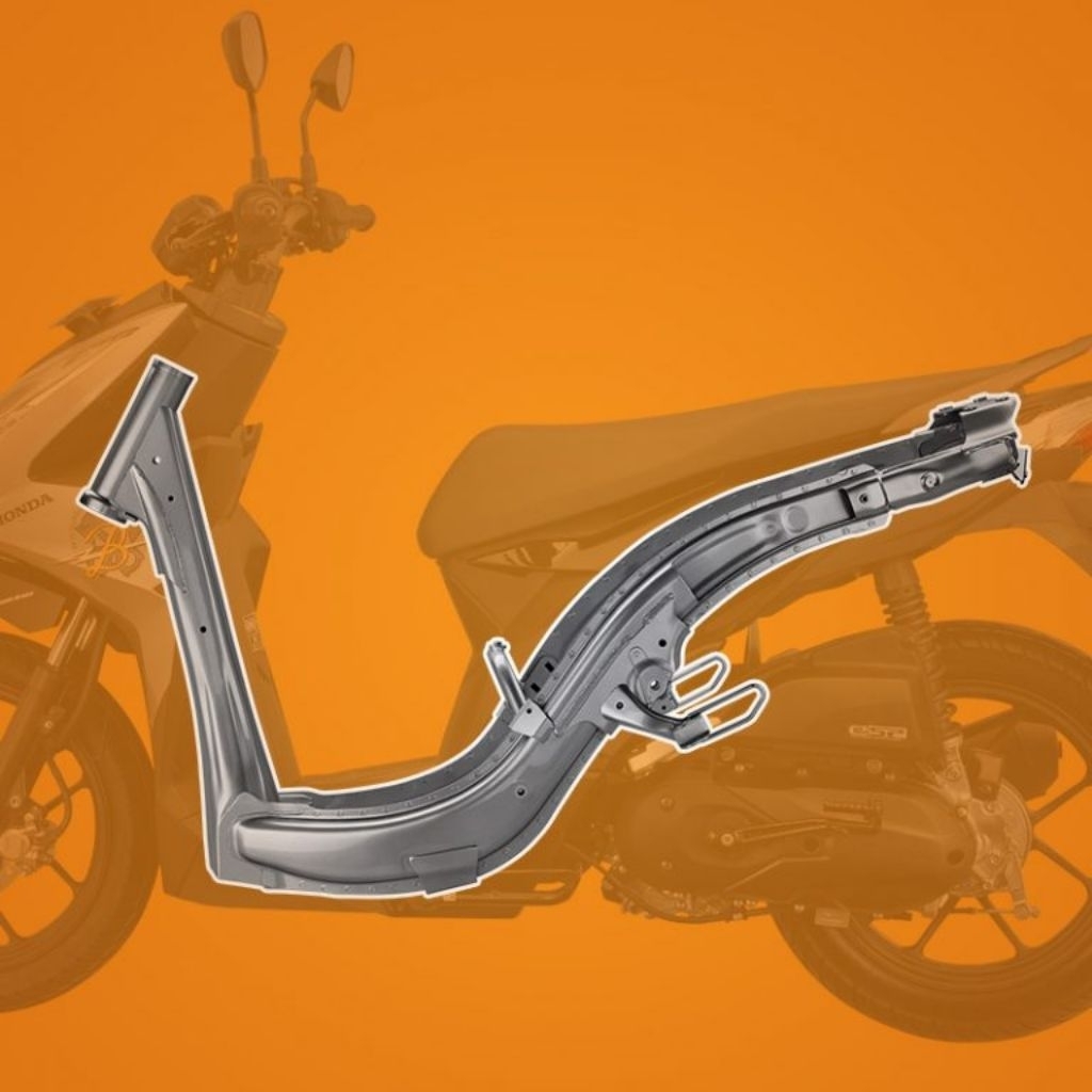 Rangka frame honda beat deluxe 2024-2025 terbaru