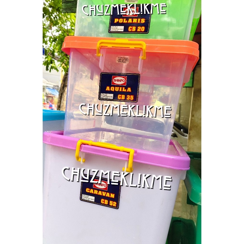 Container Box Shinpo CB 20, CB 35, CB 52/Container Shinpo Polaris CB 20, Aquila CB 35, Caravan CB 52