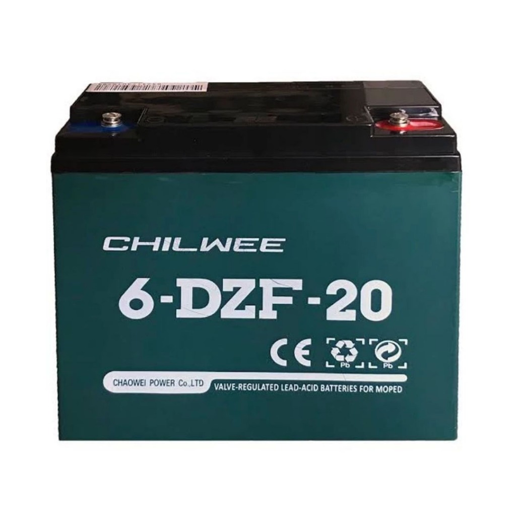 Battery Baterai Moped Sepeda Listrik CHILWEE 6-Dzf-12v