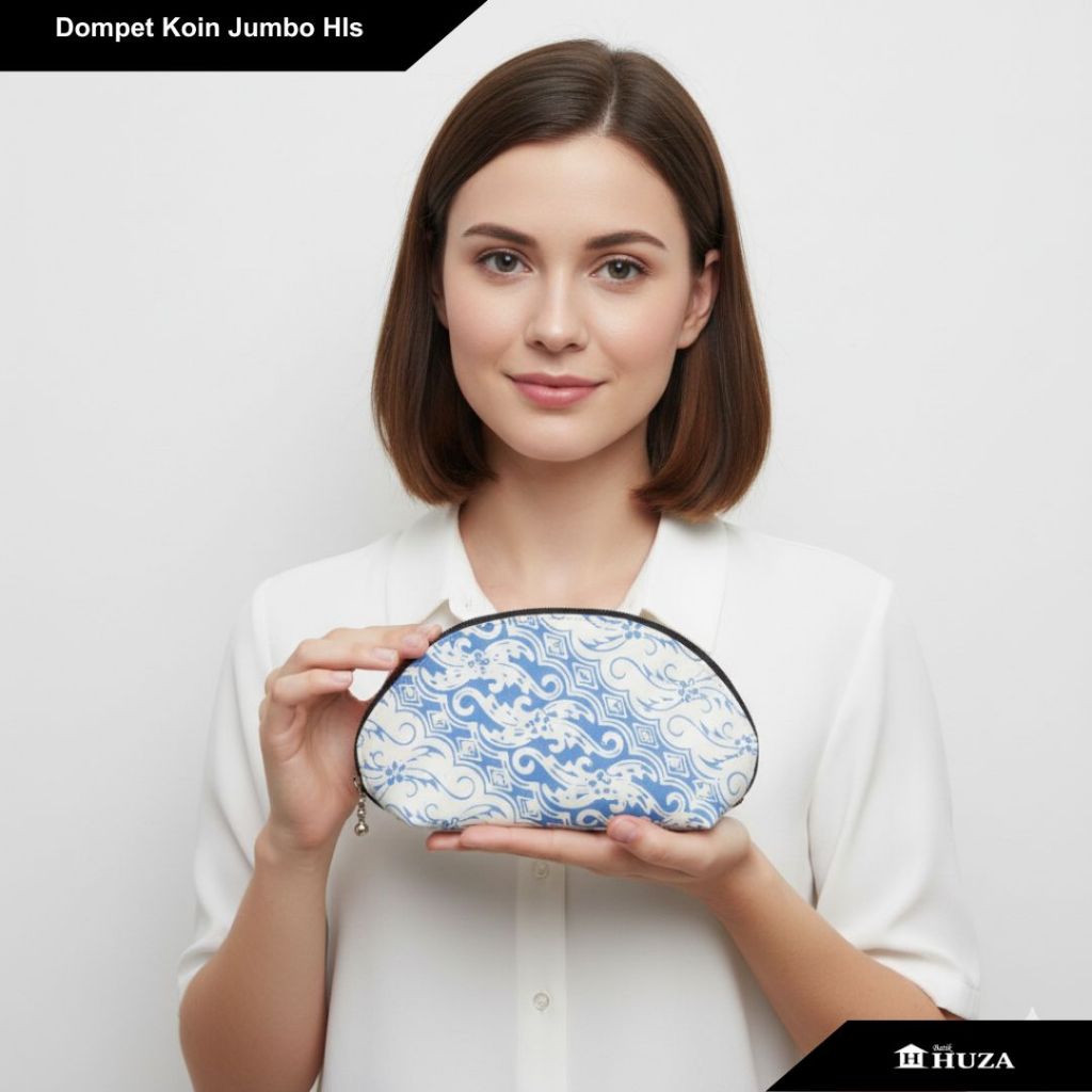 Batik Huza Dompet Koin Dompet Make Up Jumbo Dompet Koin Jumbo Hls