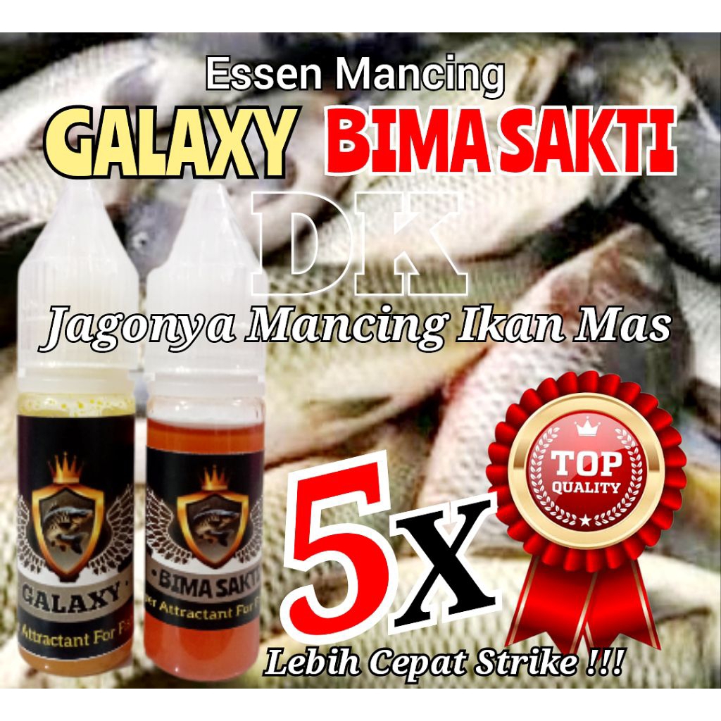 PROMO Essen GALAXY BIMA SAKTI DK Ikan Mas Tombro. Galatama Ataupun Harian. Kualitas PREMIUM ORIGINAL