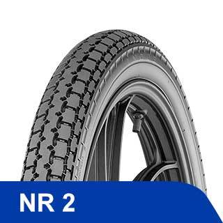 BAN LUAR IRC TUBETYPE NR2 2.50 RING 18 MOTIF KLASIK