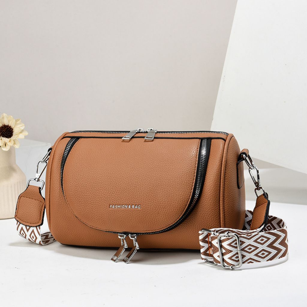 Tas Selempang Model Tabung Unik Terbaru