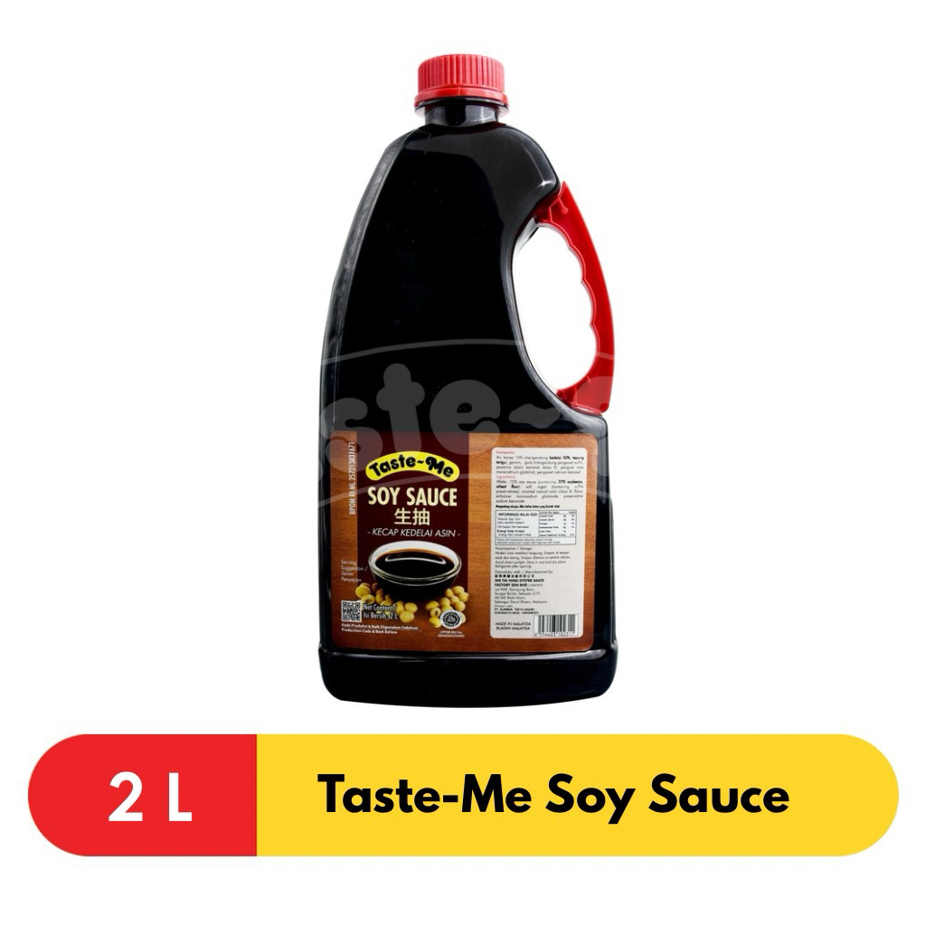 TASTE-ME Kecap Asin (Soy Sauce) [2L] HALAL