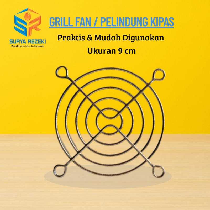 Fan Metal Guard (Grill) Universal Metal Guard/Grill untuk Exhaust Fan