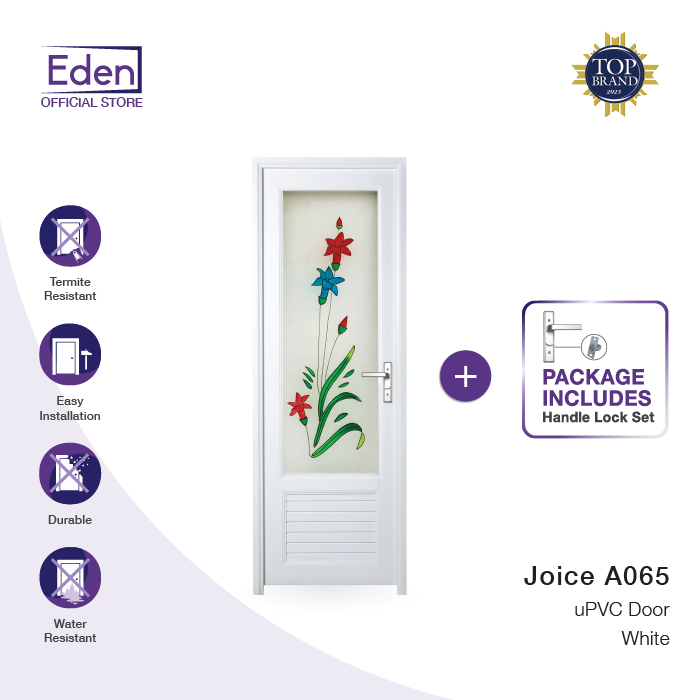 Pintu Kamar Mandi Upvc Eden Joice Upvcd A065
