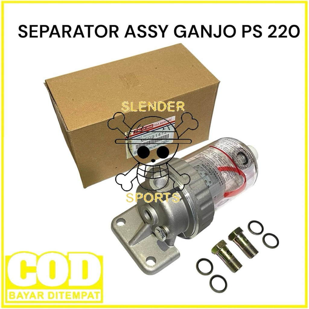 SEPARATOR ASSY FUSO PS220 - SEPARATOR ASSY SENDIMETER FUSO GANJO PS220 6D16 FN527 - WATER SEPARATOR 